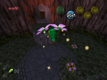 Legend of Zelda, The - Majora's Mask (Europe) (En,Fr,De,Es) (Rev 1) (Debug) screen shot game playing